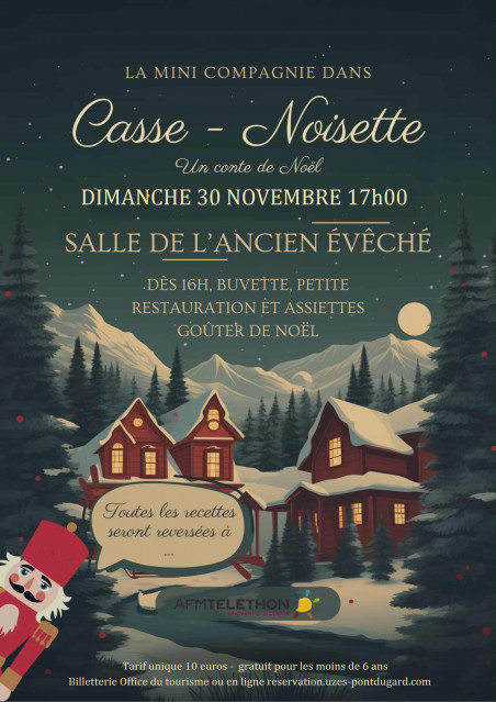 Casse-Noisette un conte de Noël - Téléthon 2025_Uzès