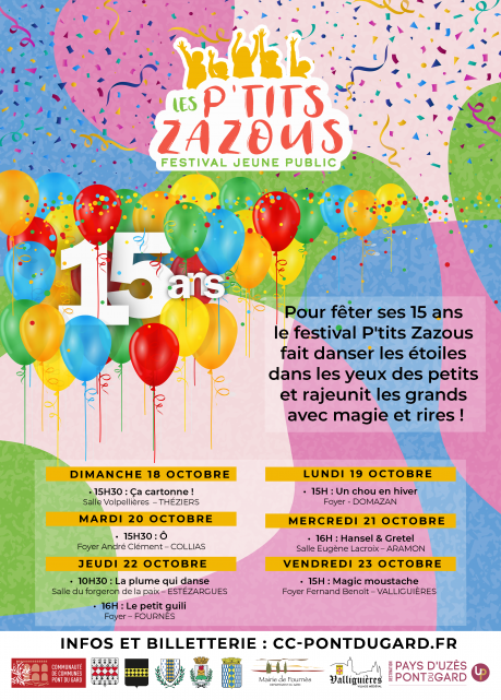 Ç'a cartonne -   Les P'tits Zazous - Festival Jeune Public_Théziers
