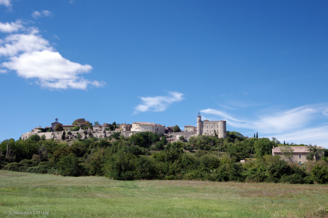 Visite guidée de Lussan