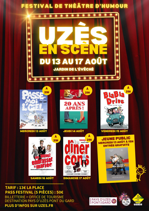 Uzès en Scène - théâtre - 20 ans après_Uzès