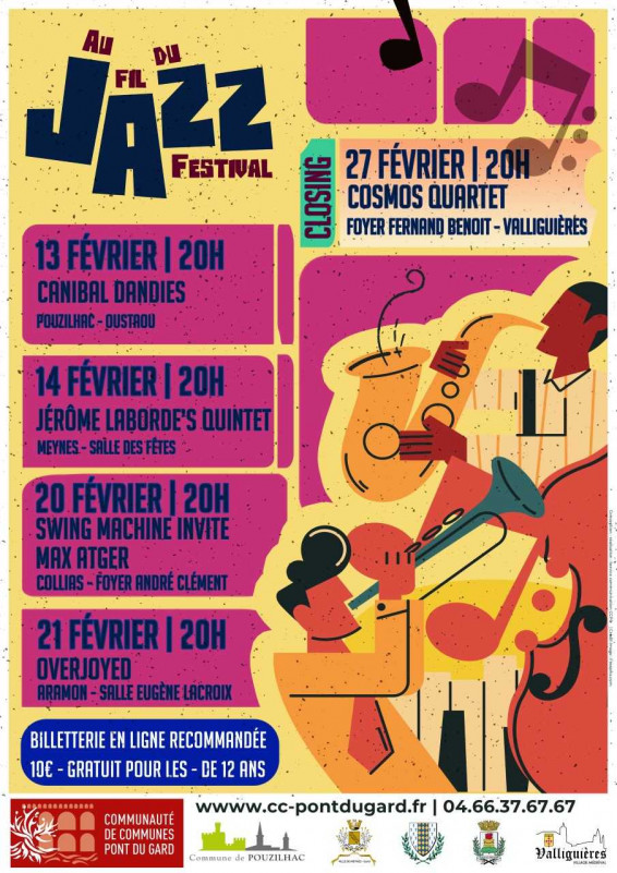 Festival Au Fil du Jazz - Swing machine invite Max ATGER_Collias