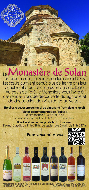 Visite commentée du domaine de Solan et dégustation des vins_La Bastide-d'Engras