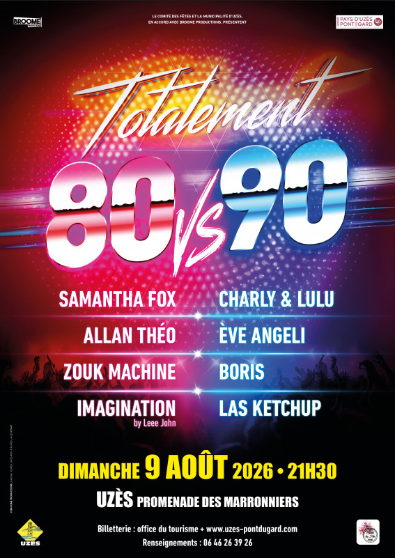 Soirée - Années 80 vs 90_Uzès