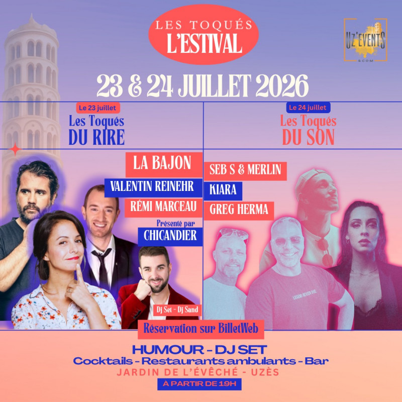 L'Estival - Les Toqués du Rire - 2ème édition_Uzès
