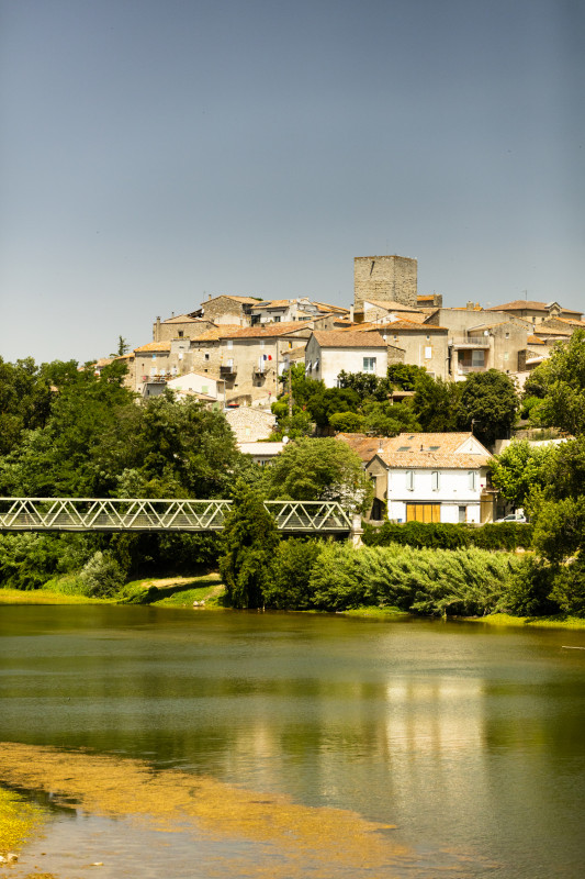 Visite guidée gratuite de Moussac - Passerelle et village