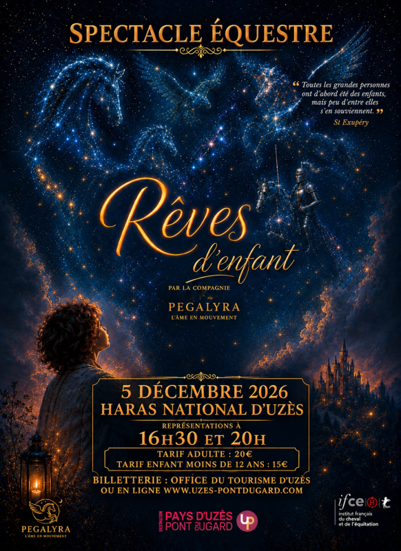 Spectacle équestre - Rêves d'enfant Spectacle équestre - Rêves d'enfant